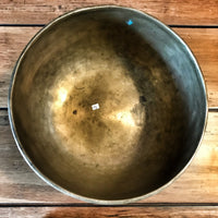 7" Antique Singing Bowl 19th Century (Talking Bowl)