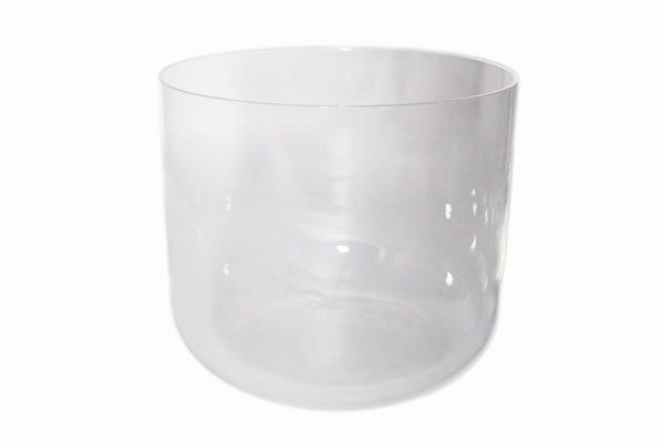 7" Perfect Pitch Clear Quartz C Note Crystal Singing Bowl