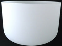 20" Frosted Crystal Singing Bowl